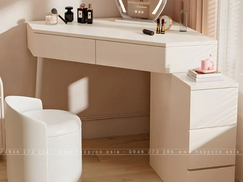 BÀN TRANG ĐIỂM GỖ CÔNG NGHIỆP MDF ĐỘC ĐÁO BP6842