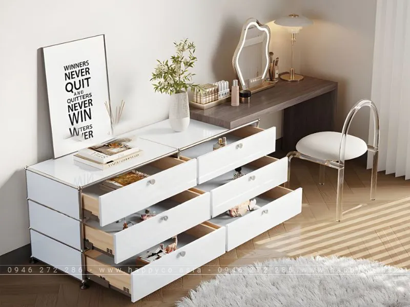 BÀN TRANG ĐIỂM GỖ CÔNG NGHIỆP MDF BP6851