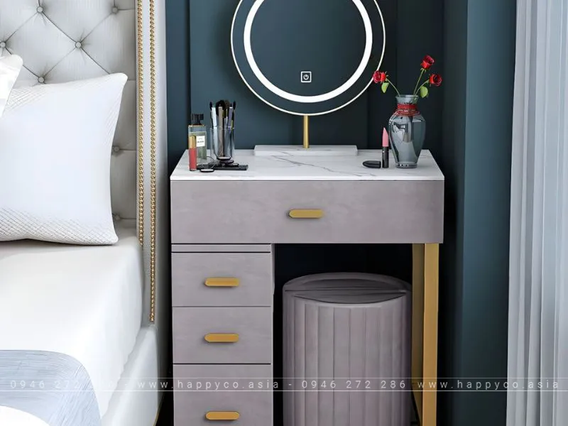 BÀN TRANG ĐIỂM GỖ CÔNG NGHIỆP MDF BP6852