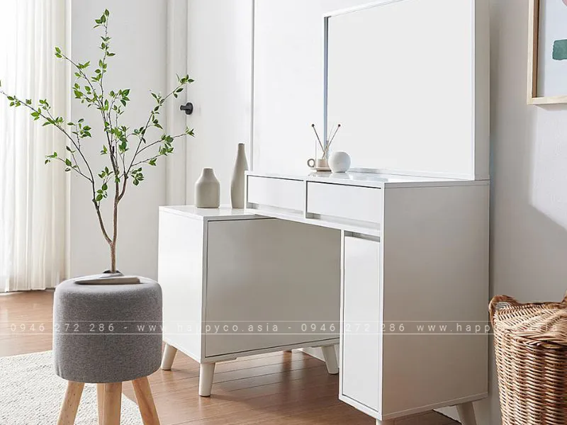 BÀN TRANG ĐIỂM VÁN MDF HIỆN ĐẠI - BP6825