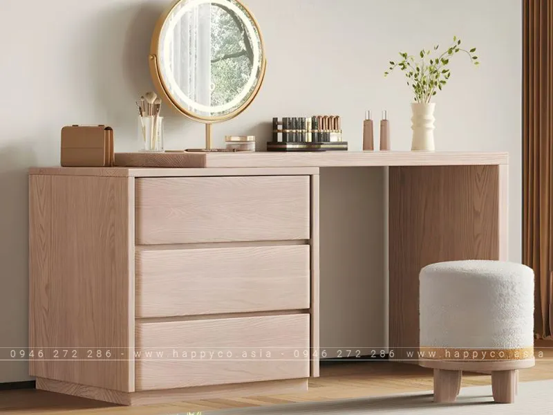 BÀN TRANG ĐIỂM GỖ CÔNG NGHIỆP MDF THANH LỊCH BP6838