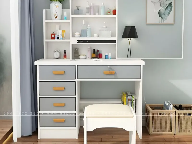 BÀN TRANG ĐIỂM GỖ CÔNG NGHIỆP MDF BP6849