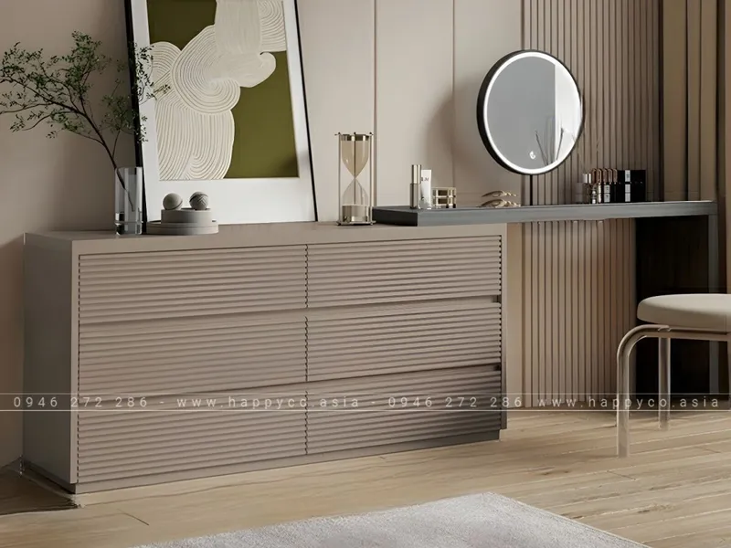 BÀN TRANG ĐIỂM GỖ CÔNG NGHIỆP MDF SANG TRỌNG THANH LỊCH BP6846