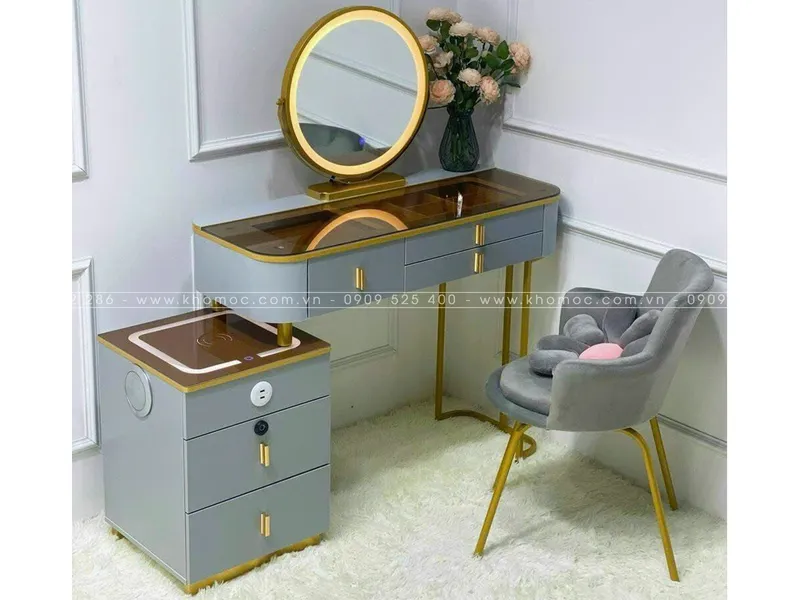 Bàn trang điểm gỗ MDF TN01