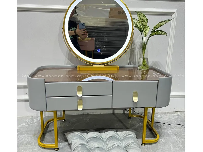 BÀN TRANG ĐIỂM GỖ MDF BỌC NHỰA TN-B1
