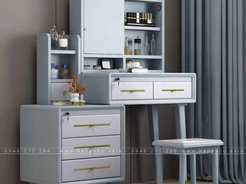 BÀN TRANG ĐIỂM GỖ CÔNG NGHIỆP MDF BP6848