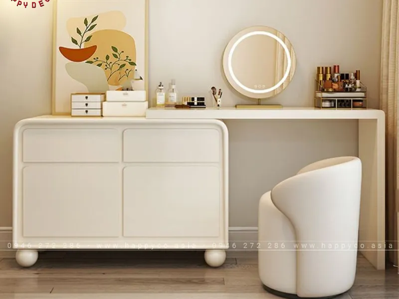 BÀN TRANG ĐIỂM GỖ CÔNG NGHIỆP MDF BP6857