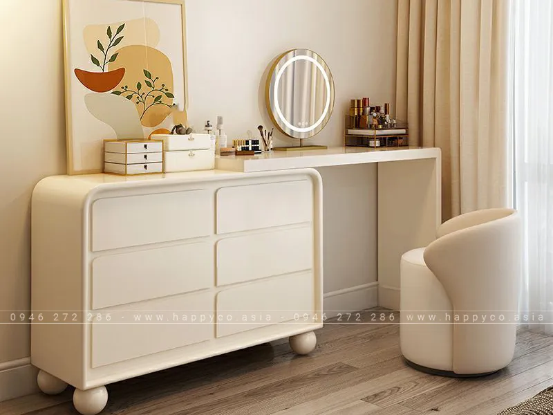 BÀN TRANG ĐIỂM GỖ CÔNG NGHIỆP MDF BP6857