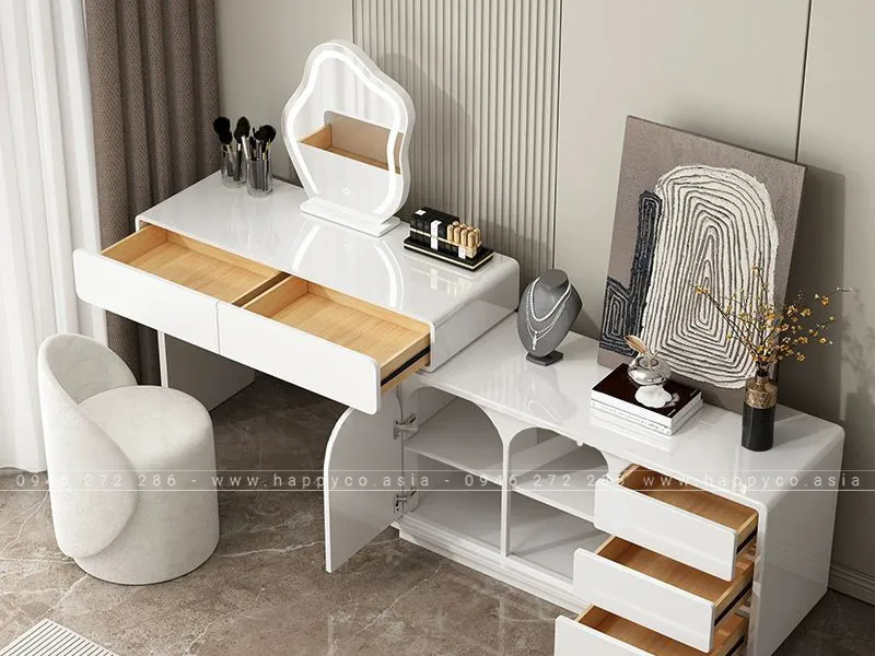 BÀN TRANG ĐIỂM GỖ CÔNG NGHIỆP MDF BP6858