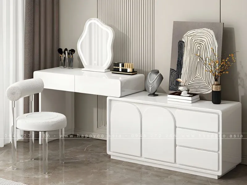 BÀN TRANG ĐIỂM GỖ CÔNG NGHIỆP MDF BP6858