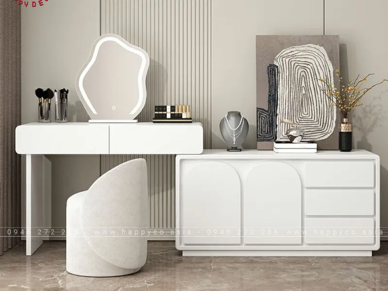 BÀN TRANG ĐIỂM GỖ CÔNG NGHIỆP MDF BP6858
