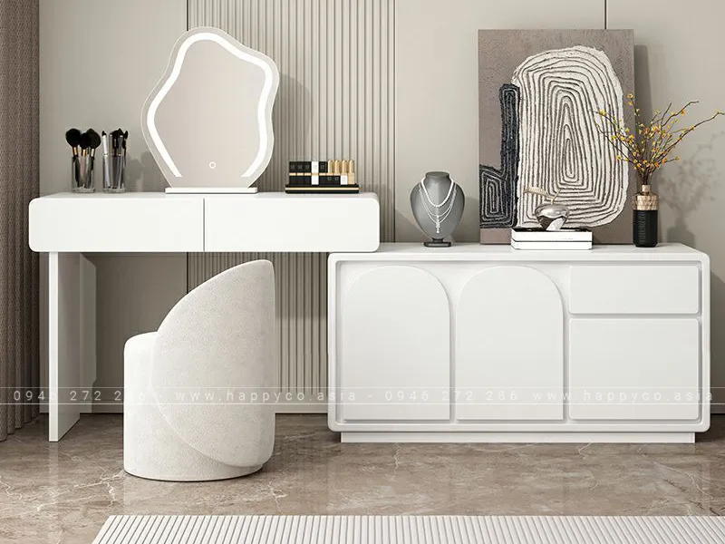BÀN TRANG ĐIỂM GỖ CÔNG NGHIỆP MDF BP6858
