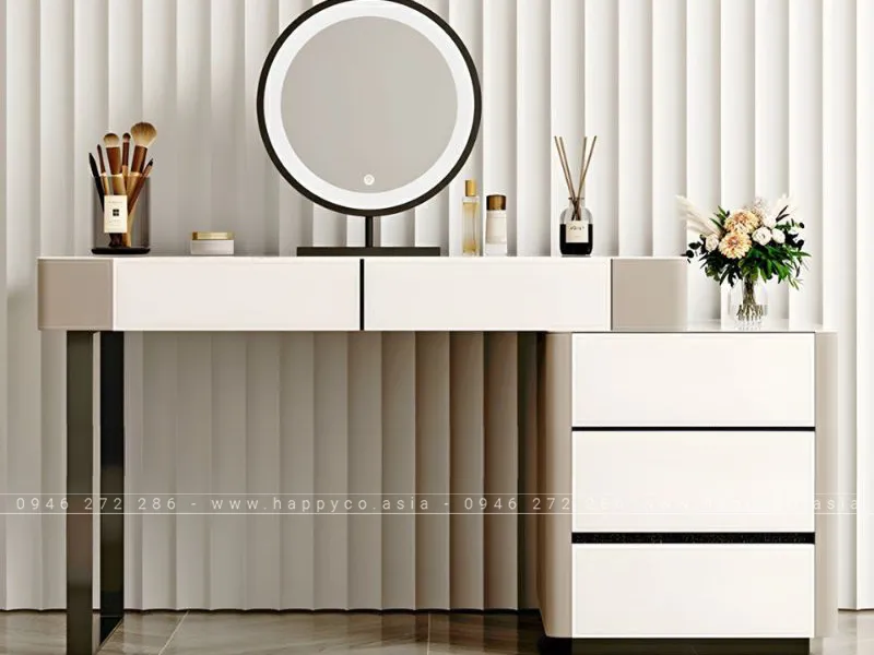 BÀN TRANG ĐIỂM VÁN MDF SANG TRỌNG - BP6826