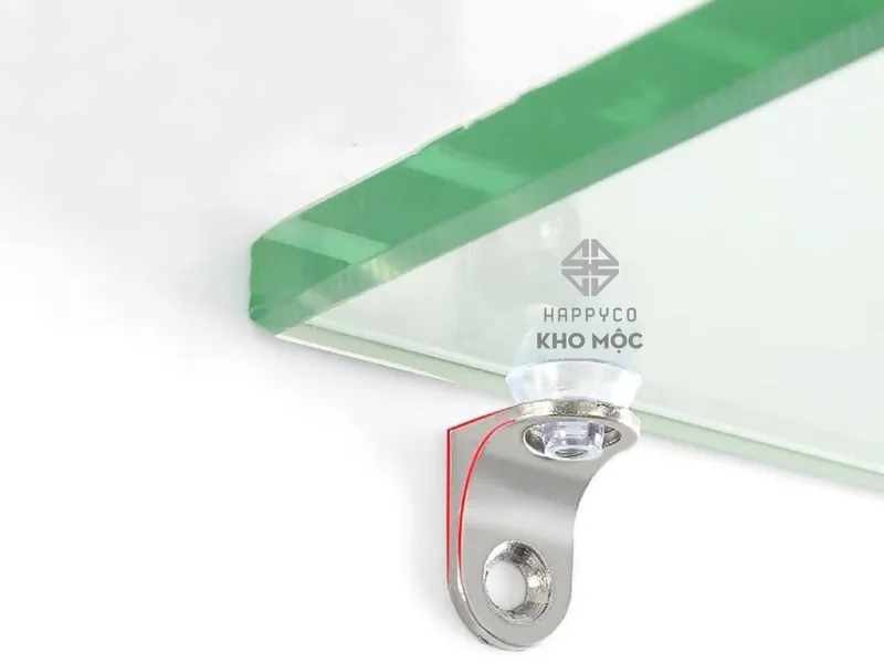 Bas Đỡ Kính Inox