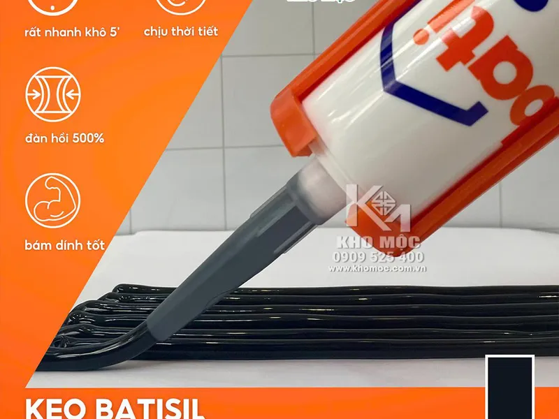 Keo Silicone Batisil B3 (Tương đương keo Apolo A300)