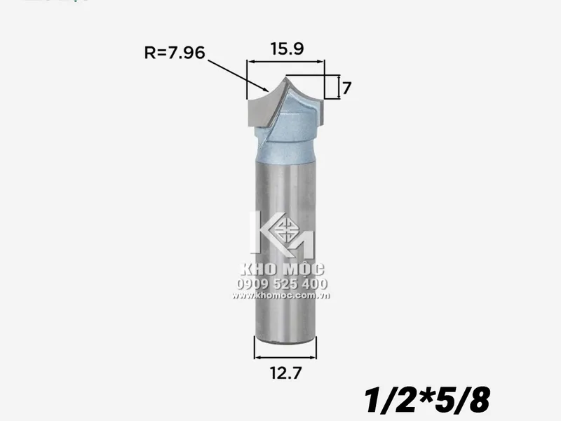 Mũi soi mũi tên Tideway LC0405 - mũi soi rãnh 3D 