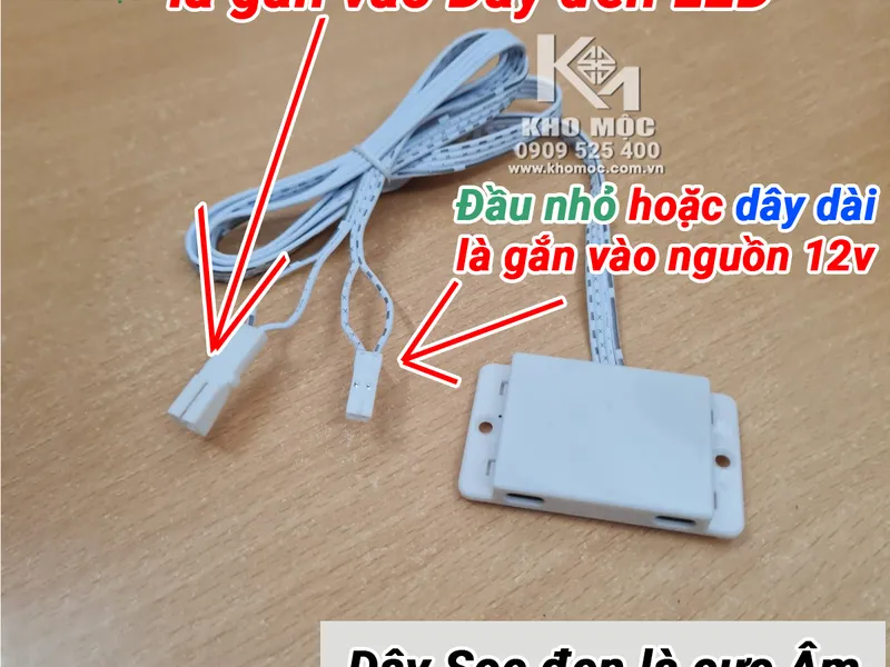 Cảm Biến Đóng Mở 2 Cánh - Dùng Cho Đèn LED