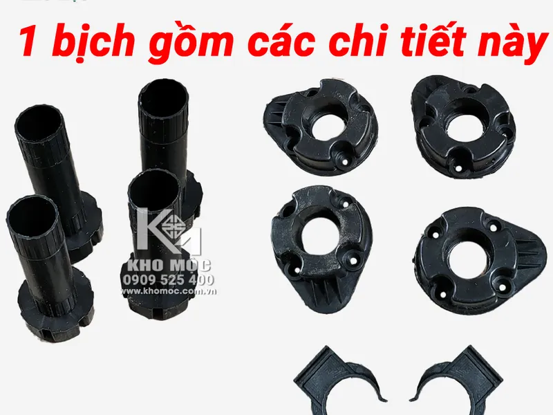 Chân Đế Nhựa / Chân Tủ Nhựa 