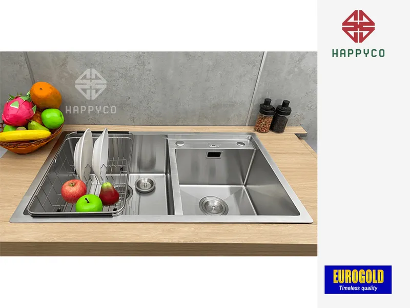 CHẬU RỬA BÁT  EUS28248 EUROGOLD