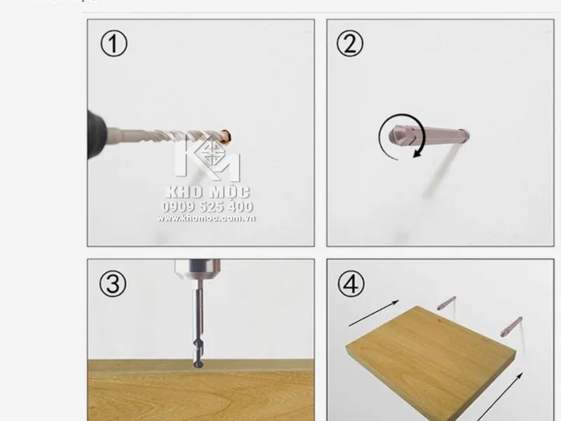 Chốt Âm Đỡ Kệ ( Bịch 2 Cái )