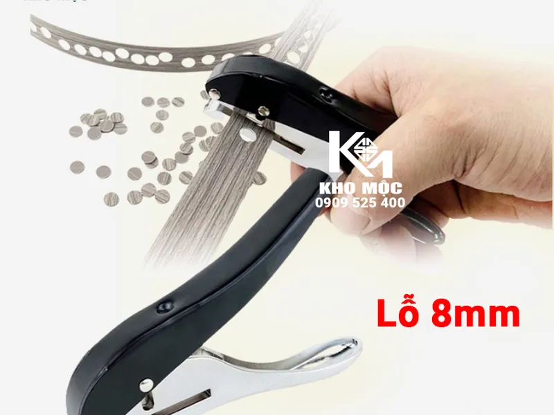 Kềm 8ly Dập Lỗ Chỉ Nhựa Che Ốc Vít 