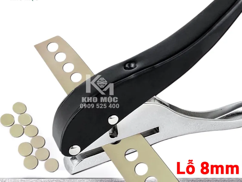 Kềm 8ly Dập Lỗ Chỉ Nhựa Che Ốc Vít 