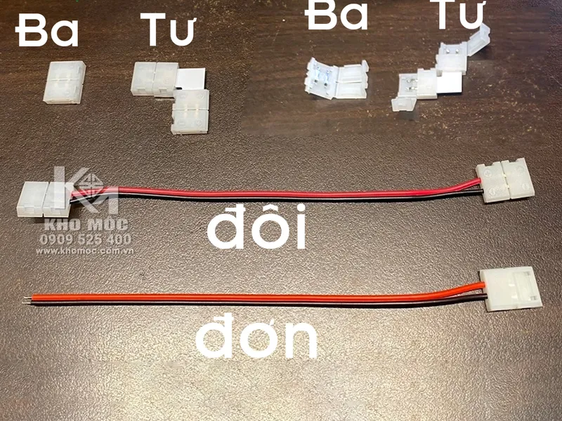Dây Kẹp LED - Nối LED ( Dắt LED)