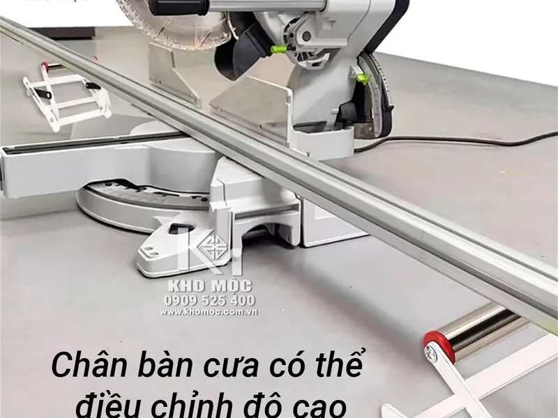 Đế cưa đa năng di động, có thể điều chỉnh độ cao 