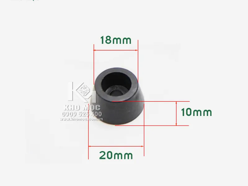 Đế Vít Nhỏ màu Đen 