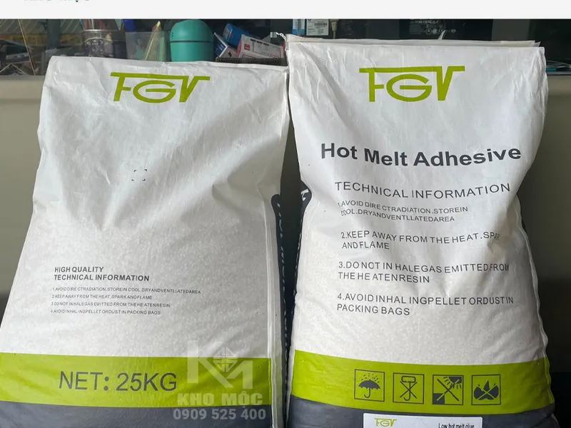 Keo Hạt TQ FGV 130 - 150 độ C. Màu Ngà 