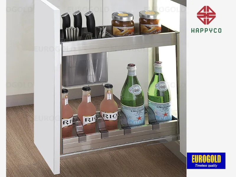 GIÁ DAO THỚT CHAI LỌ INOX HỘP EU1020 EUROGOLD