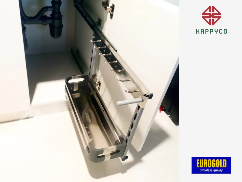 GIÁ ĐỰNG CHAI LỌ TẨY RỬA EU0625 EUROGOLD