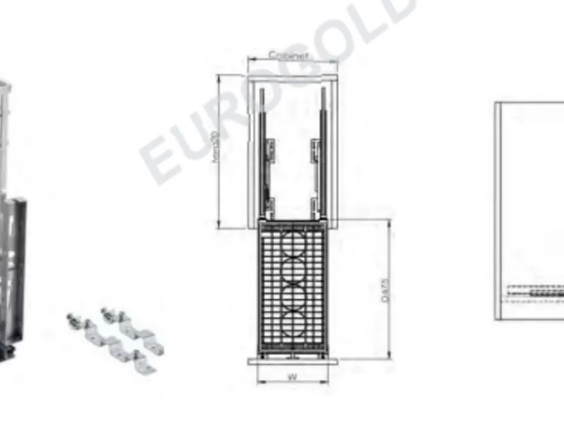 GIÁ GIA VỊ INOX 304 NAN DẸT EP20B EUROGOLD