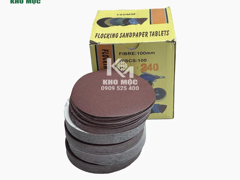 Nhám Tròn Đường Kính 10cm ( 4 inch)