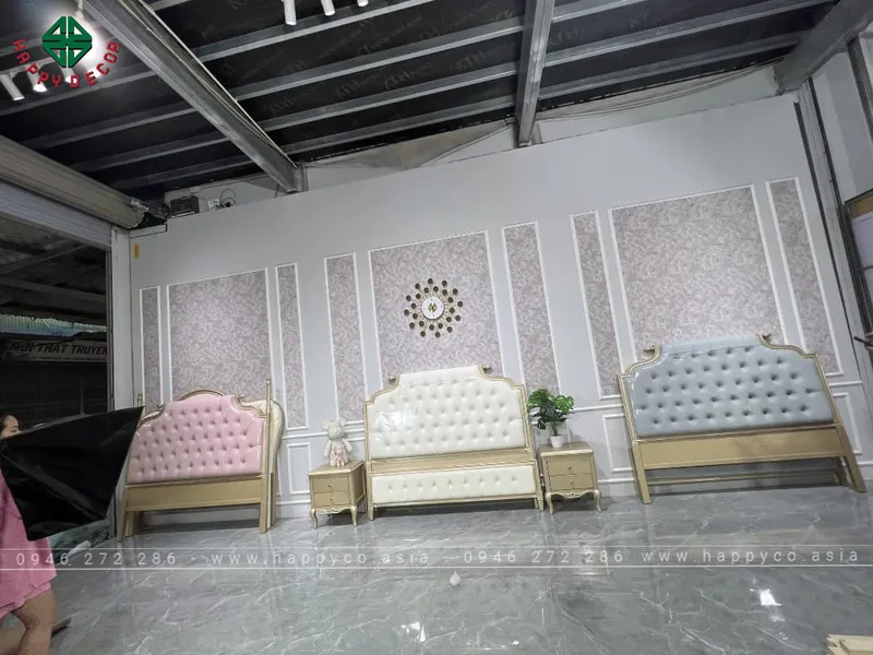 Giường ngủ ván công nghiệp GN15