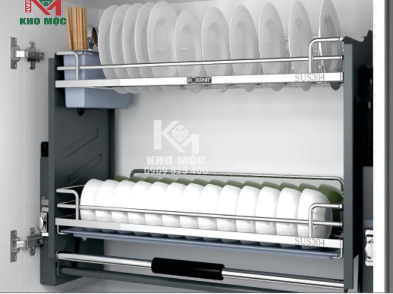 KỆ CHÉN DI ĐỘNG ROXANA NAN OVAL MÃ RX04