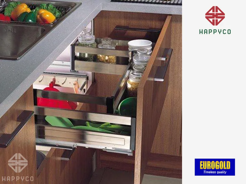KỆ ĐỂ ĐỒ ĐA NĂNG DƯỚI CHẬU RỬA EUS800 EUROGOLD