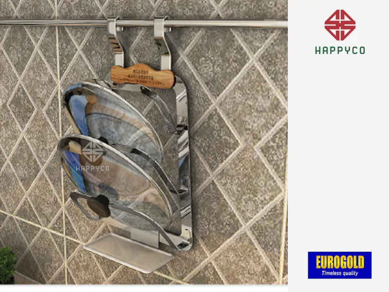KỆ ĐỂ VUNG INOX 304 EUROGOLD EV18
