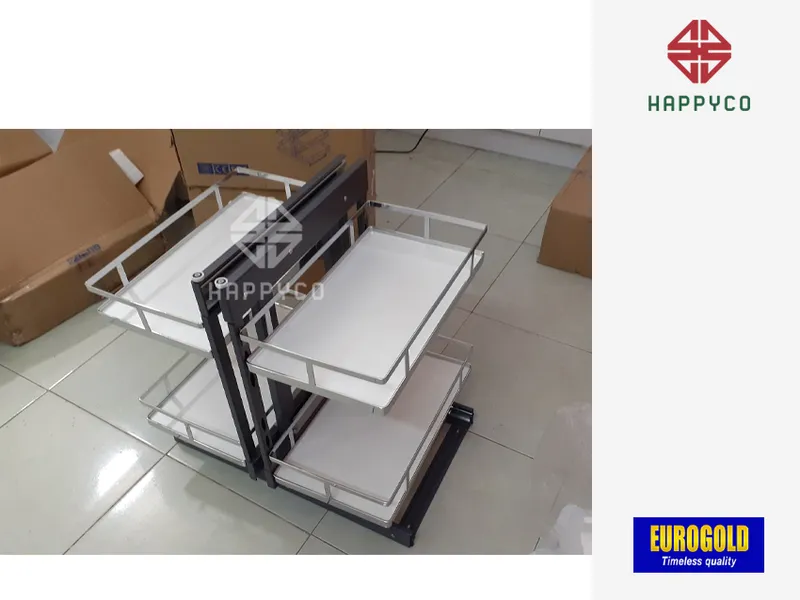 KỆ GÓC MỞ TOÀN PHẦN EUROGOLD EC100