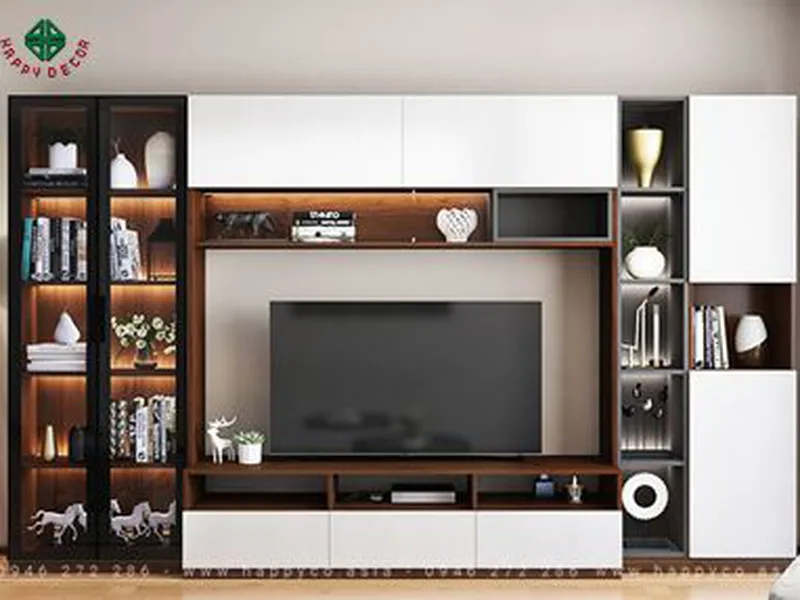 Mẫu kệ Tivi phòng khách KT6820