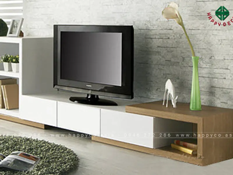 KỆ ĐỂ TIVI RÚT GỖ CÔNG NGHIỆP ĐẸP KT6826