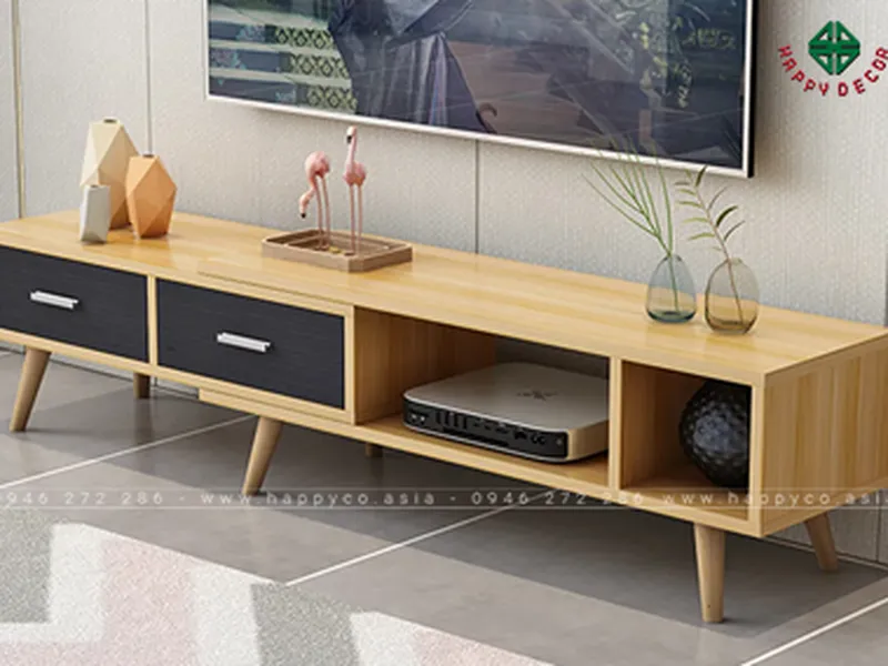KỆ ĐỂ TIVI RÚT GỖ CÔNG NGHIỆP ĐẸP KT6826