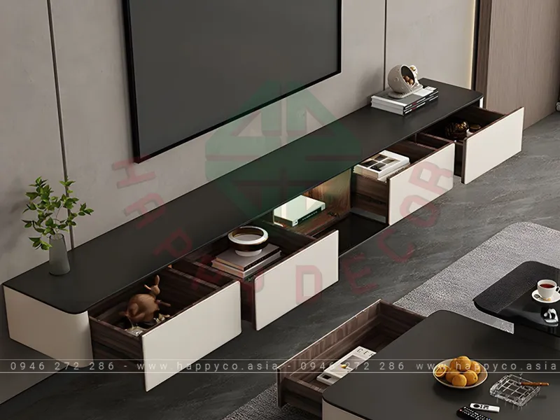 KỆ TIVI GỖ CÔNG NGHIỆP HIỆN ĐẠI KT6829