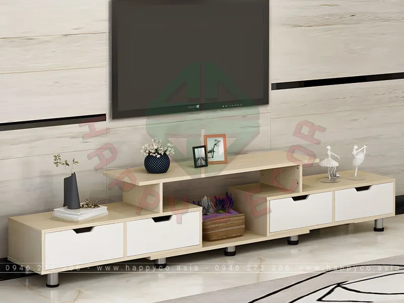 KỆ TIVI VÁN CÔNG NGHIỆP HIỆN ĐẠI KT6830