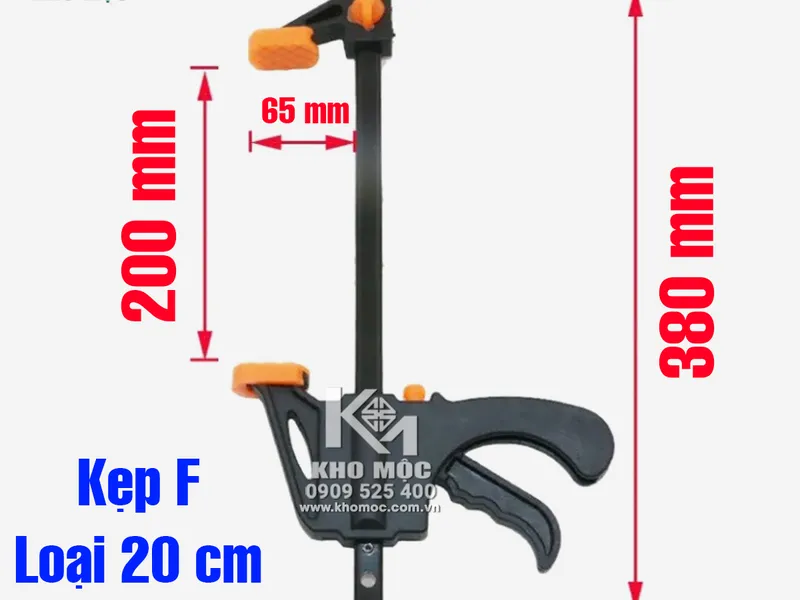 Kẹp Gỗ Chữ F ( Vam Kẹp Gỗ) Kẹp F