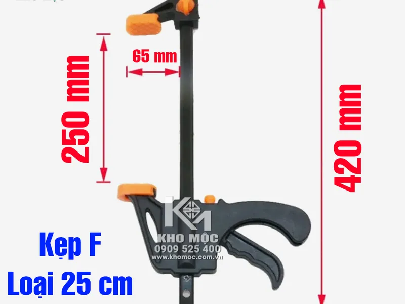 Kẹp Gỗ Chữ F ( Vam Kẹp Gỗ) Kẹp F