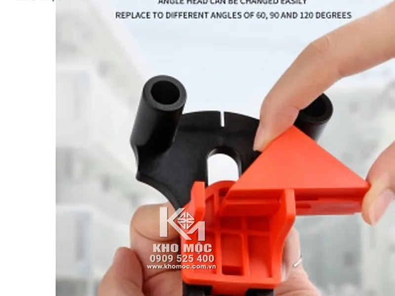 Bộ Kẹp Góc 90 Độ Bằng Nhựa (1 Hộp 4 Cái)