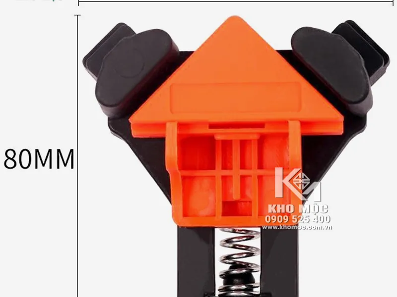 Bộ Kẹp Góc 90 Độ Bằng Nhựa (1 Hộp 4 Cái)