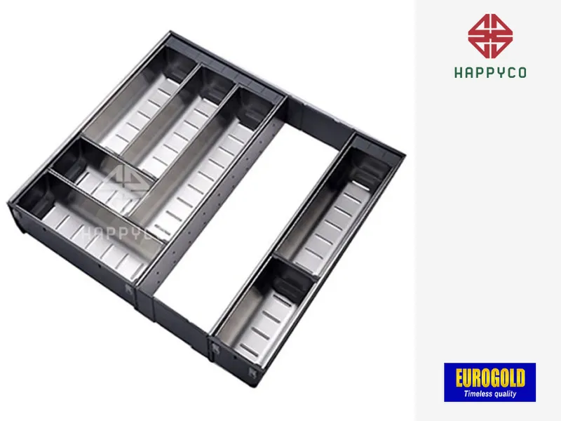 KHAY CHIA THÌA NĨA INOX 304 MỎ RỘNG E0645E