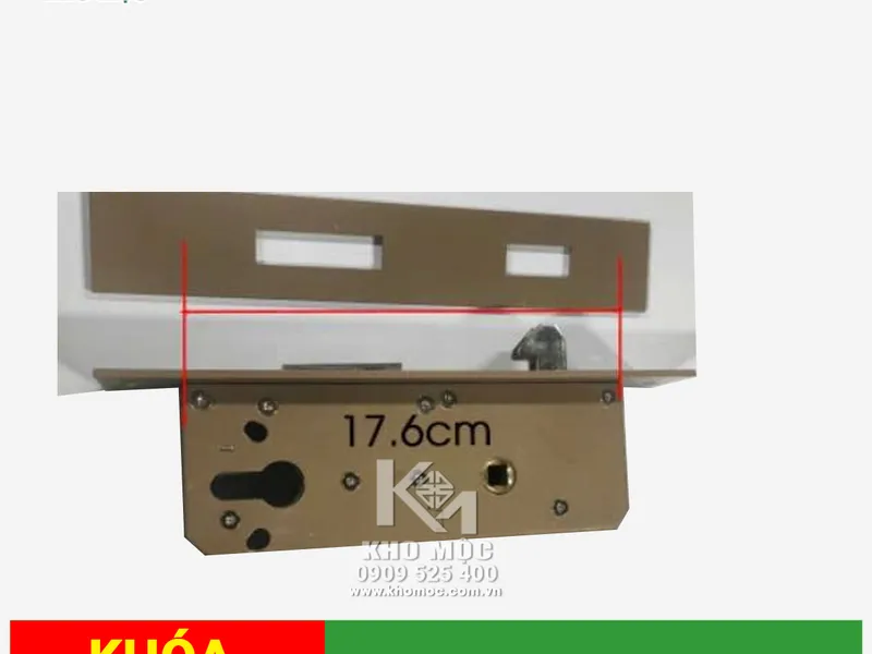 KHÓA CỬA SẮT KÉO, CỬA SẮT LÙA NEO JM40V